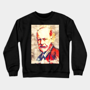 Sigmund Freud Pop Art Crewneck Sweatshirt